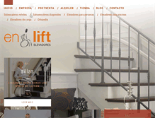 Tablet Screenshot of enlift.com
